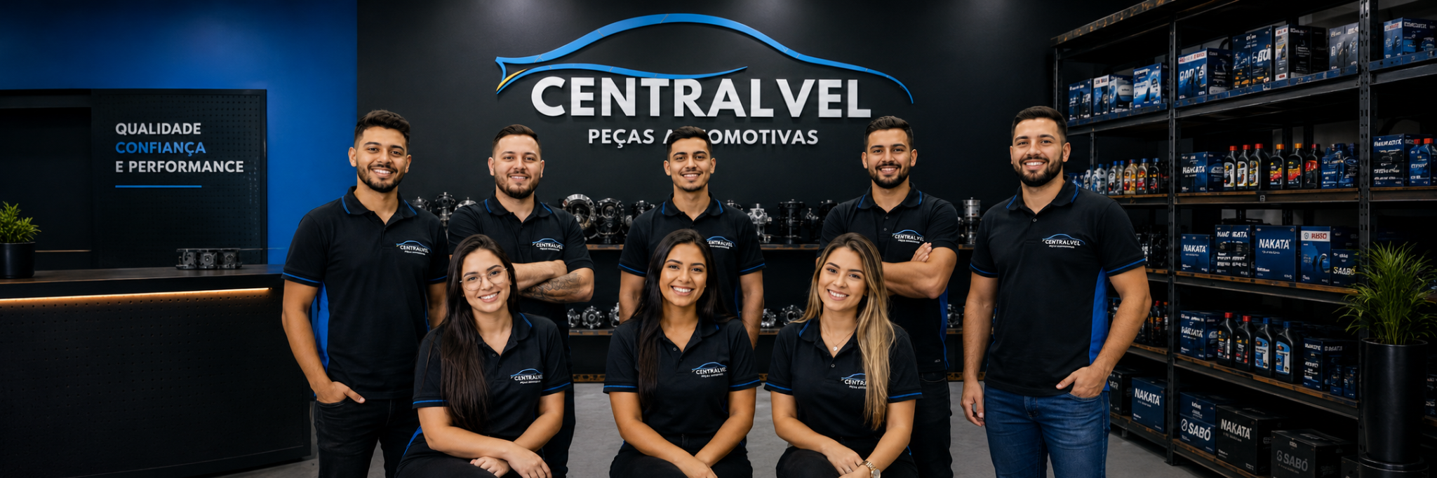 Equipe Centralvel Autopeças